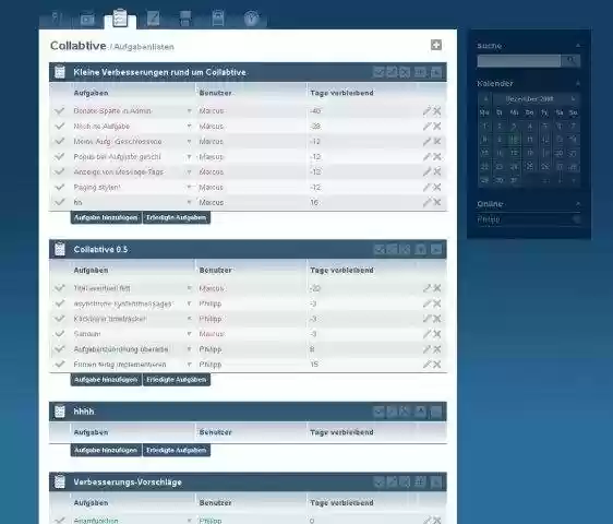 Download web tool or web app Collabtive