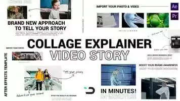 Free download Collage Explainer Video Story (After Effects Template) video and edit with RedcoolMedia movie maker MovieStudio video editor online and AudioStudio audio editor onlin