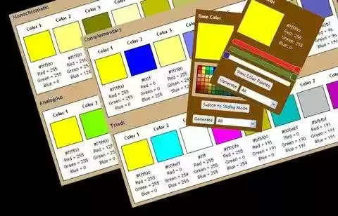 Download web tool or web app Color Harmony Generator