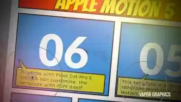 Free download Comic Book: Template for Apple Motion 5 and Final Cur Pro X video and edit with RedcoolMedia movie maker MovieStudio video editor online and AudioStudio audio editor onlin