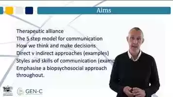 Free download Communication skills and the therapeutic alliance trailer video and edit with RedcoolMedia movie maker MovieStudio video editor online and AudioStudio audio editor onlin