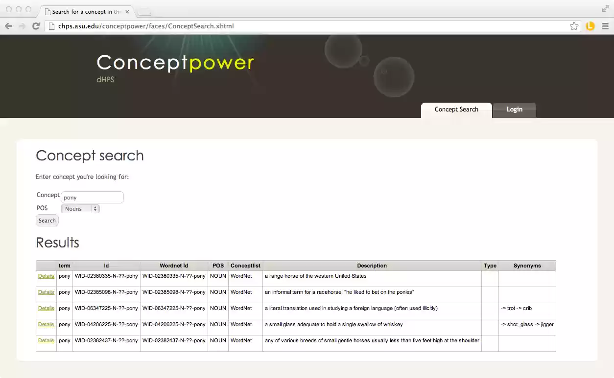 Download web tool or web app Conceptpower