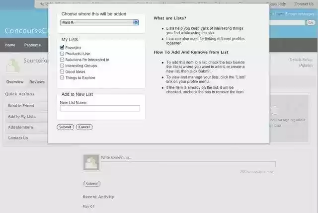 Download web tool or web app ConcourseConnect
