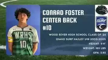 Free download Conrad Foster Wood River High School Fall 2021 Soccer Highlights.mov video and edit with RedcoolMedia movie maker MovieStudio video editor online and AudioStudio audio editor onlin