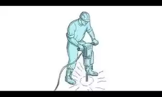 Free download Construction Worker Operating Jackhammer 2D Animation video and edit with RedcoolMedia movie maker MovieStudio video editor online and AudioStudio audio editor onlin