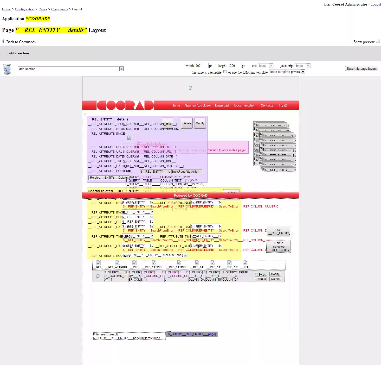 Download web tool or web app COORAD