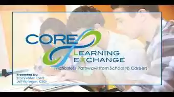Free download Core Learning Exchange Overview video and edit with RedcoolMedia movie maker MovieStudio video editor online and AudioStudio audio editor onlin