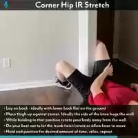 Free download Corner Hip Internal Rotation Stretch. HMob video and edit with RedcoolMedia movie maker MovieStudio video editor online and AudioStudio audio editor onlin