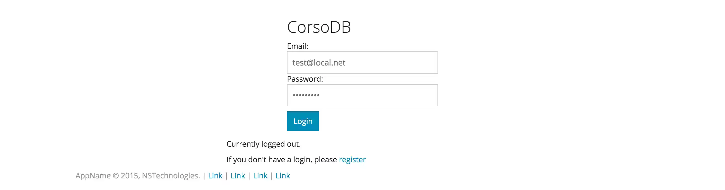 Download web tool or web app CorsoDB Web Application Framework