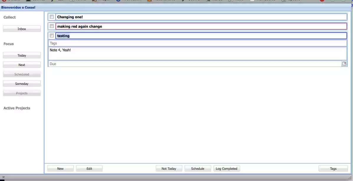 Download web tool or web app Cosas