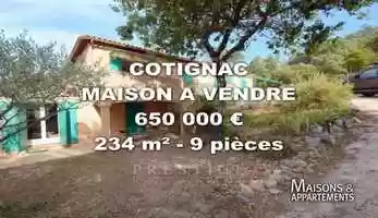 Free download COTIGNAC - MAISON A VENDRE - 650 000  - 234 m - 9 pice(s) video and edit with RedcoolMedia movie maker MovieStudio video editor online and AudioStudio audio editor onlin