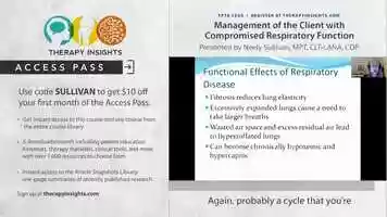 Free download Course Trailer: Management of the Client with Compromised Respiratory Function video and edit with RedcoolMedia movie maker MovieStudio video editor online and AudioStudio audio editor onlin