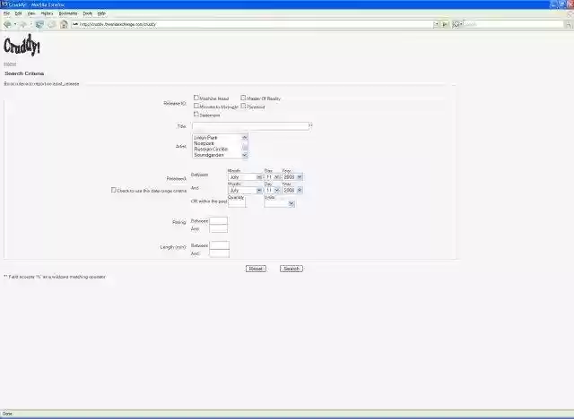 Download web tool or web app Cruddy! Download web tool or web app Cruddy!
