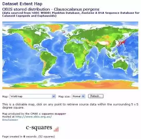 Download web tool or web app C-squares