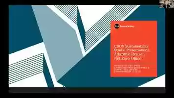 Free download CSUS Sustainability Studio Presentations: Adaptive Reuse / Net Zero Office video and edit with RedcoolMedia movie maker MovieStudio video editor online and AudioStudio audio editor onlin