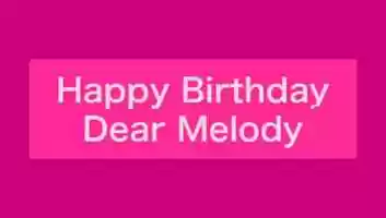 Free download Cumple Melody video and edit with RedcoolMedia movie maker MovieStudio video editor online and AudioStudio audio editor onlin