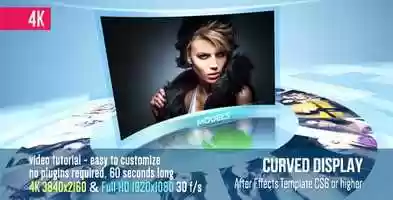 Free download Curved Display | After Effects Project Files - Videohive template video and edit with RedcoolMedia movie maker MovieStudio video editor online and AudioStudio audio editor onlin