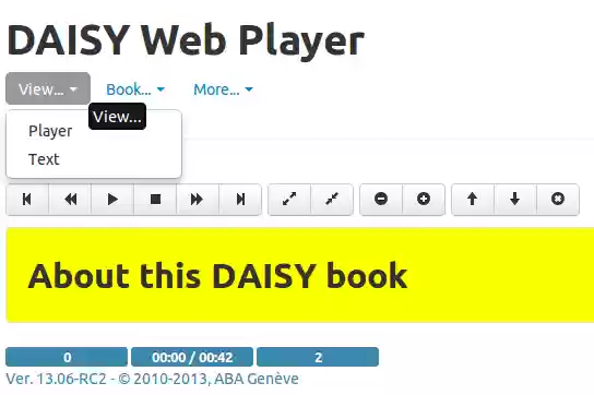 Download web tool or web app Daisy Web Player Download web tool or web app Daisy Web Player
