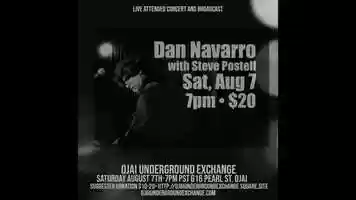 Free download Dan Navarro - Steve Postel - Live at Ojai Underground Exchange (08-07-2021)(excerpt) video and edit with RedcoolMedia movie maker MovieStudio video editor online and AudioStudio audio editor onlin