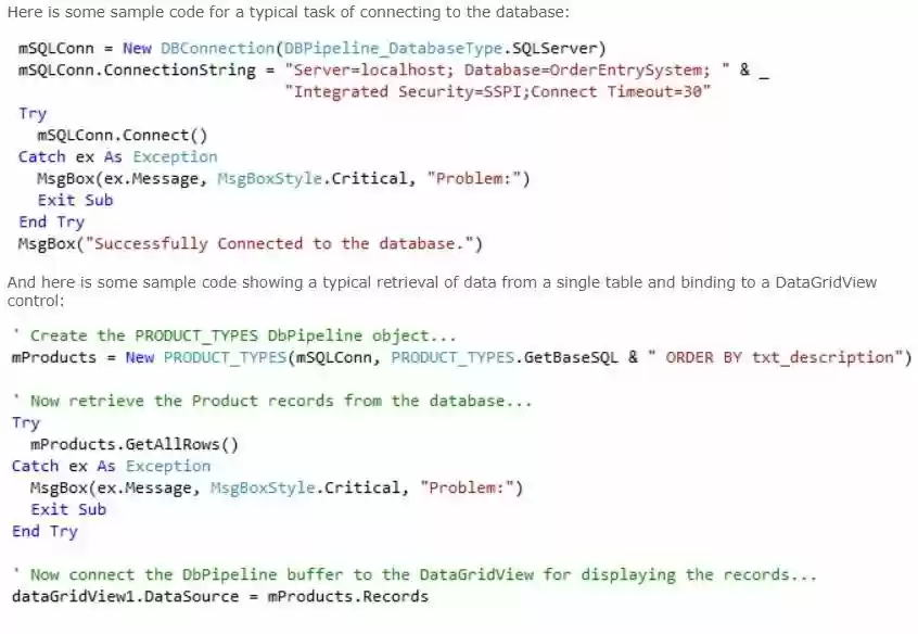Download web tool or web app DbPipeline.NET