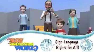 Free download Deaf awareness week 2021, Educational animation video video and edit with RedcoolMedia movie maker MovieStudio video editor online and AudioStudio audio editor onlin