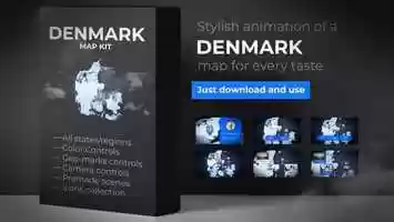 Free download Denmark Map - Kingdom of Denmark Map Kit | After Effects Project Files - Videohive template video and edit with RedcoolMedia movie maker MovieStudio video editor online and AudioStudio audio editor onlin