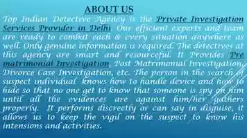 Free download Detective Services in Delhi video and edit with RedcoolMedia movie maker MovieStudio video editor online and AudioStudio audio editor onlin