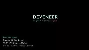 Free download DEVENEER video and edit with RedcoolMedia movie maker MovieStudio video editor online and AudioStudio audio editor onlin