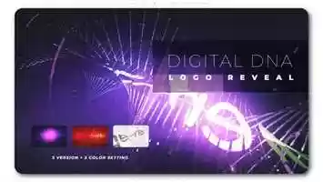 Free download Digital DNA Logo Reveal | After Effects Project Files - Videohive template video and edit with RedcoolMedia movie maker MovieStudio video editor online and AudioStudio audio editor onlin