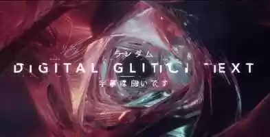 Free download Digital Glitch Text Motion Design video and edit with RedcoolMedia MovieStudio video editor online and AudioStudio audio editor onlin