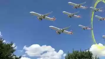 Free download Disappearing Airplane Animation video and edit with RedcoolMedia movie maker MovieStudio video editor online and AudioStudio audio editor onlin