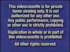 Free download Disney+Blue+FBI+Warning+Screen+VHS+Version+2000+2003 video and edit with RedcoolMedia movie maker MovieStudio video editor online and AudioStudio audio editor onlin