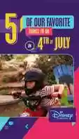 Free download Disney Daily 5: 5 Favorite Things To Do On 4th of July video and edit with RedcoolMedia movie maker MovieStudio video editor online and AudioStudio audio editor onlin