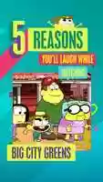 Free download Disney Daily 5: 5 Reasons Youll Laugh While Watching Big City Greens video and edit with RedcoolMedia movie maker MovieStudio video editor online and AudioStudio audio editor onlin