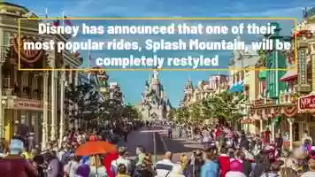Free download Disney To Restyle Splash Mountain After Public Outcry video and edit with RedcoolMedia movie maker MovieStudio video editor online and AudioStudio audio editor onlin