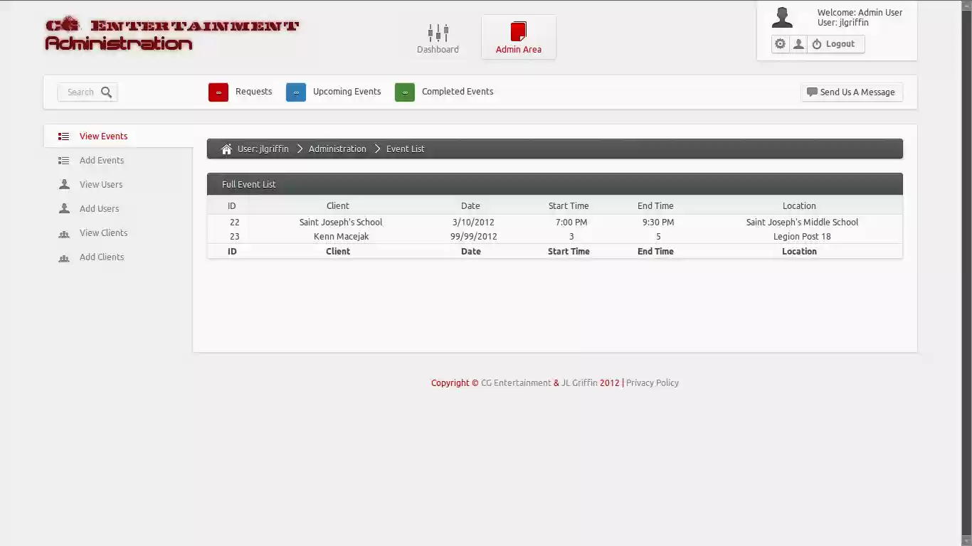 Download web tool or web app DJ Admin