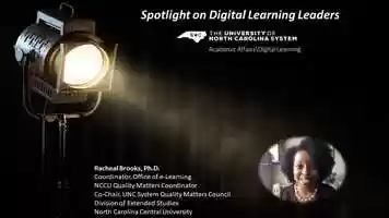 Free download DLI Spotlights Racheal Brooks, Ph.D. video and edit with RedcoolMedia movie maker MovieStudio video editor online and AudioStudio audio editor onlin