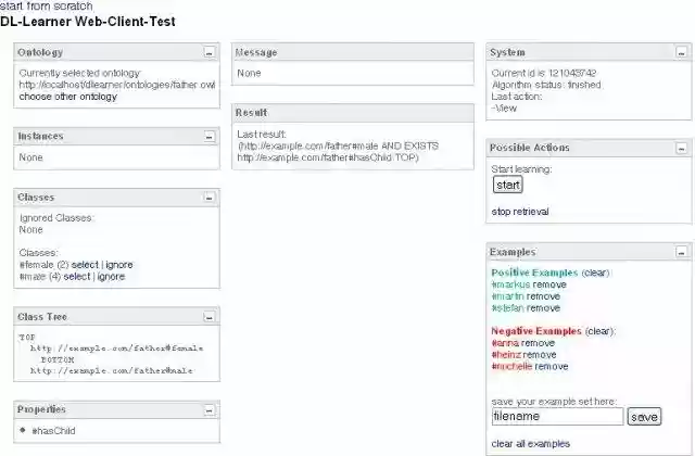 Download web tool or web app DL-Learner Download web tool or web app DL-Learner