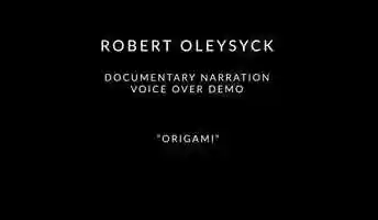 Free download Documentary Narration Voice Over Video Demo :  Origami video and edit with RedcoolMedia movie maker MovieStudio video editor online and AudioStudio audio editor onlin