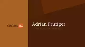 Free download Documentary Trailer  Adrian Frutiger video and edit with RedcoolMedia movie maker MovieStudio video editor online and AudioStudio audio editor onlin