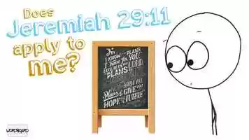 Free download Does Jeremiah 29:11 Apply to Me? video and edit with RedcoolMedia movie maker MovieStudio video editor online and AudioStudio audio editor onlin