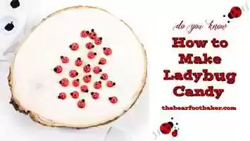 Free download Do You Know How to Make Ladybug Candy | The Bearfoot Baker video and edit with RedcoolMedia movie maker MovieStudio video editor online and AudioStudio audio editor onlin