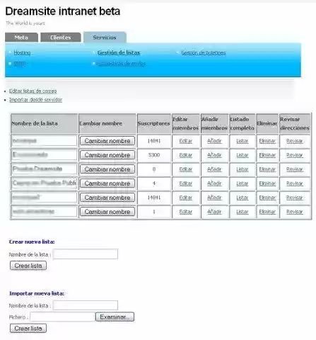Download web tool or web app Dreamtranet ( Dreamsite Intranet )