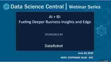 Free download DSC Webinar Series: AI + BI: Fueling Deeper Business Insights and Edge video and edit with RedcoolMedia movie maker MovieStudio video editor online and AudioStudio audio editor onlin