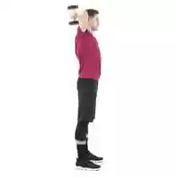 Free download Dumbbell Single-Arm Triceps Extension (Right) video and edit with RedcoolMedia movie maker MovieStudio video editor online and AudioStudio audio editor onlin