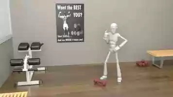 Free download Dumbfounded Dumbbell 3D Character Animation video and edit with RedcoolMedia movie maker MovieStudio video editor online and AudioStudio audio editor onlin