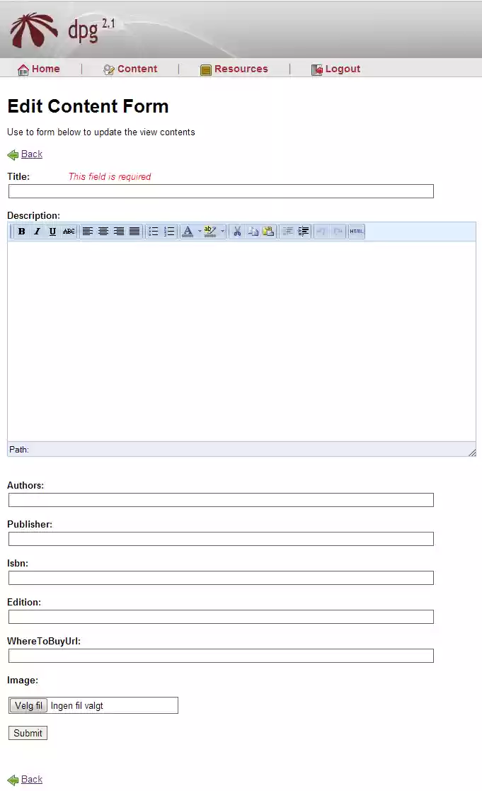 Download web tool or web app Dynamic Presentation Generator