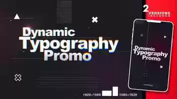 Free download Dynamic Typography Promo | After Effects Project Files - Videohive template video and edit with RedcoolMedia movie maker MovieStudio video editor online and AudioStudio audio editor onlin