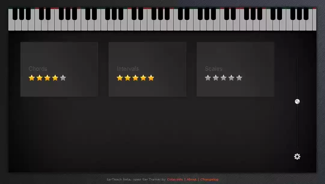Download web tool or web app EarTeach desktop Ear Trainer