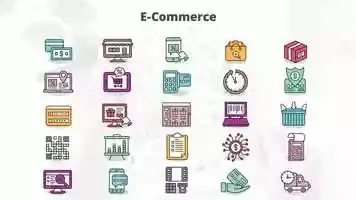 Free download E-Commerce - MOGRT Icons Motion Graphics Templates video and edit with RedcoolMedia movie maker MovieStudio video editor online and AudioStudio audio editor onlin